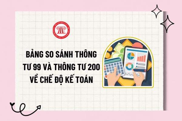 Bảng so sánh Thông tư 99/2025/TT-BTC và Thông tư 200/2014/TT-BTC
